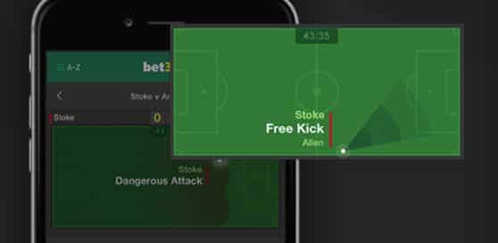 bet365 match live interface